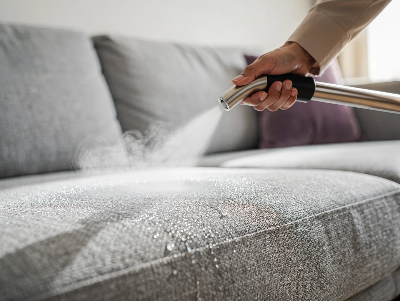 Sofa and carpet cleaning service